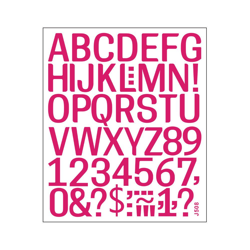 DIY Dekorative Aufkleber für Kopfhörer und Notizbücher mit gemalten englischen Großbuchstaben, Zahlen und Symbolen