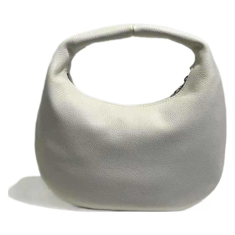 Dropped Cowhide Crescent Bag, Small Fresh Dumpling Bag, New Lightweight Handbag, Casual Mini Versatile Women's Bag