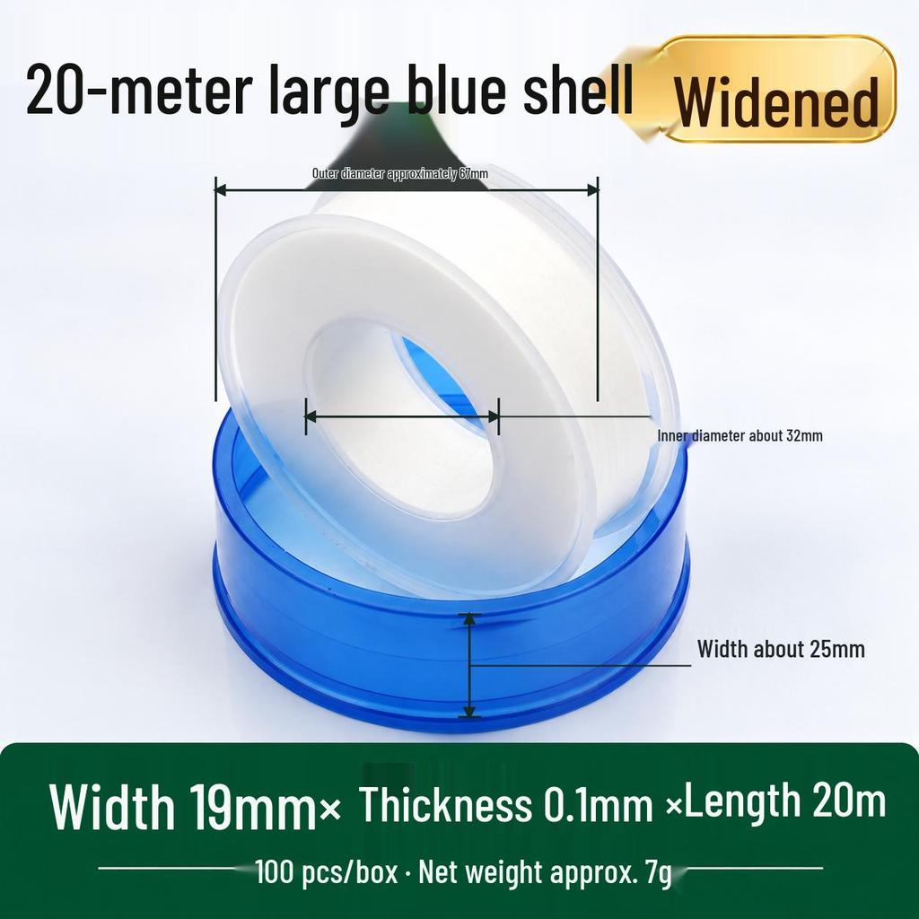 Polytetrafluoroethylene Water Pipe Seal Tape - Raw Rubber Belt & Water Glue Gift Set, Free Shipping