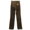 Wrangler 80s Old Corduroy Pants W26 Brown Women Used
