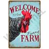 Vintage Metal Sign Garage Bar Wall Decor