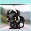 Adorable Black Dragon Acrylic Hanging Ornament For Car Interior Decoration