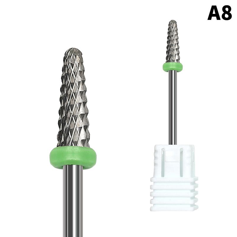 1Pc Tungsten Steel Nail Drill Bit Electric Milling Cutter for Manicure Pedicure Tools Nail Files Bits Apparatus Burr Drills