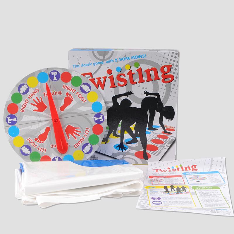 Parent-Child Interactive Twister Game for Indoor and Outdoor Fun