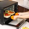 Thickened Silicone Heat-Resistant Gloves - 300°C Oven & Microwave Insulation for Baking & Plate Removal