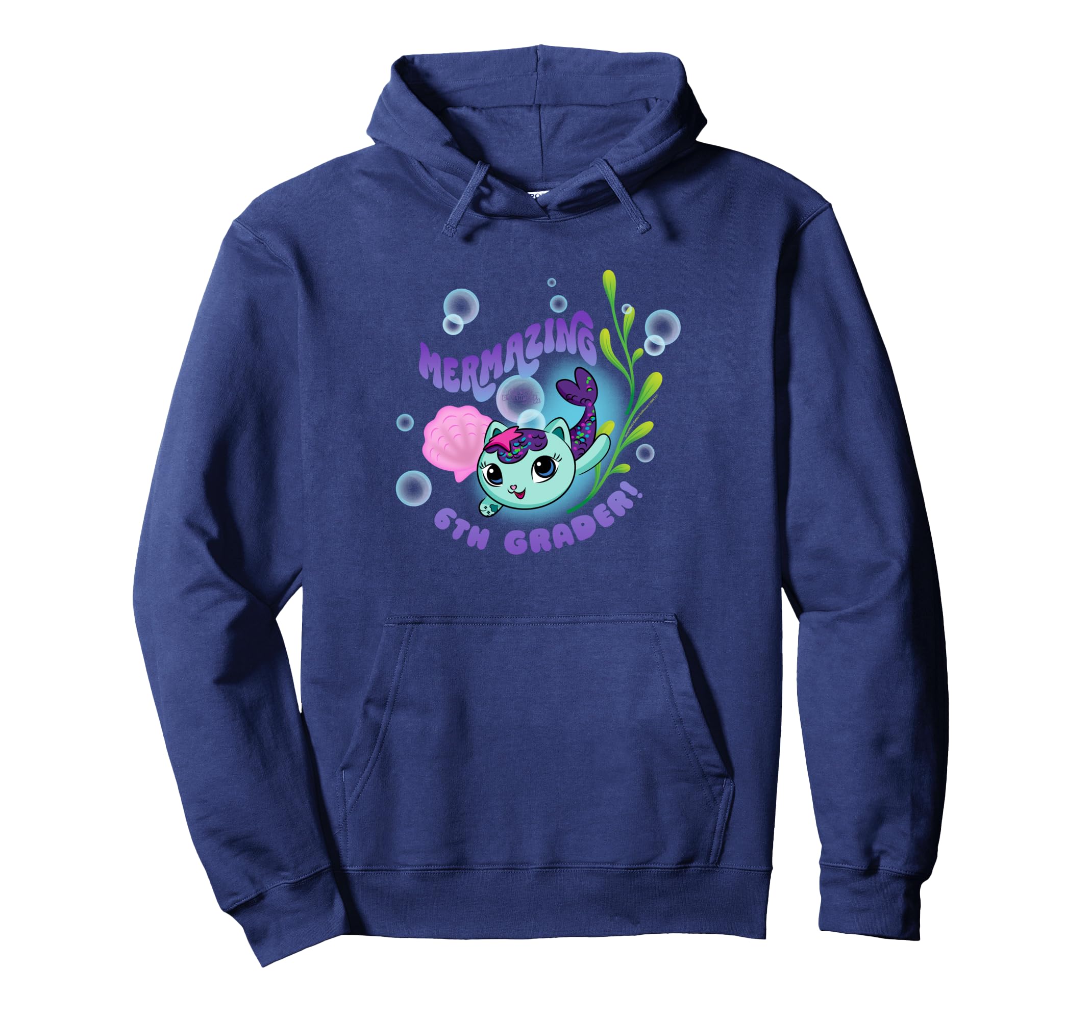 

DreamWorks Gabby s Dollhouse Mermazing Sixth Grader Hoodie