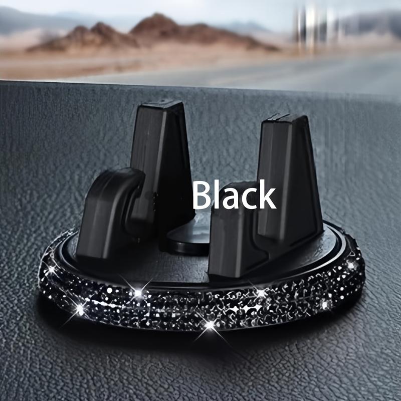 Colorful Upgraded Car Mobile Phone Holder with Diamond Inlay for Center Console, 360 Degree Rotatable Navigation Support Bracket