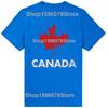 Funny Canada Maple Leaf Heartbeat T Shirts Cotton Streetwear Short Sleeve Gifts Mens Fashion Casual Loose Canadian T Shirt