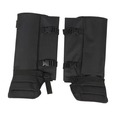 1Pair Snake Gaiters Snake Guards Waterproof Oxford Cloth Bite Protection Adjustable Lower Leg Guards for Hiking Outdoor