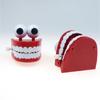 Wind- Up Toys Plastic Chattering Teeth Wind Up Toy Early Education Toy Teeth Toy Wind- Up Teeth Toys