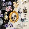 Journamm 10 PCS PET Stickers Butterfly Moon Theme Decorative Stickers Diary Scrapbooking Material Deco Album Stationery Stickers