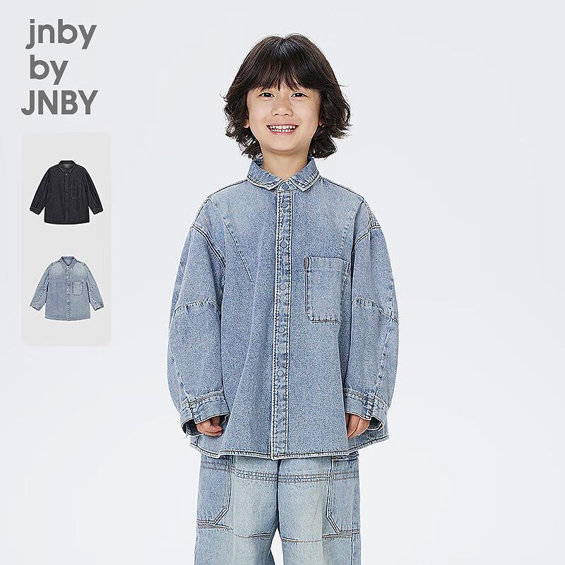 JNBY Kids  Unisex Autumn Denim Shirt 130