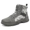 Military Boots for Men Autumn High Top Camouflage Desert Casual Flats Mens Boot Breathable Non Slip Work Shoes Zapatillas Hombre