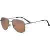 Sunglasses - SERENGETI - HAYWOOD - Metal - Aviator - Protection Cat. 3