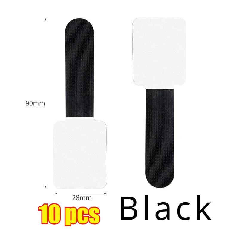 Reusable Cable Ties Velcro Ties Self-Adhesive Power Cord Cable Holder Adjustable Cord Storage Desktop Organiser Manager