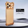 Custodia di Lusso in Metallo Anti-Caduta con Protezione Lente per iPhone 17 Pro Max e Pad Ammortizzante Resistente