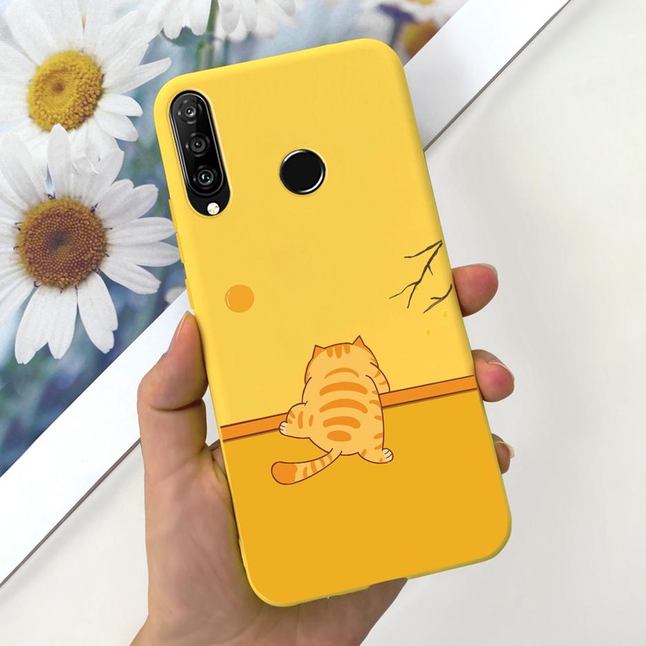 For Huawei P30 Lite Case Cute Fashion Carton Cover Soft Silicone Phone Case For Huawei P30 Pro P 30 Lite P30Lite Back Cover Bags