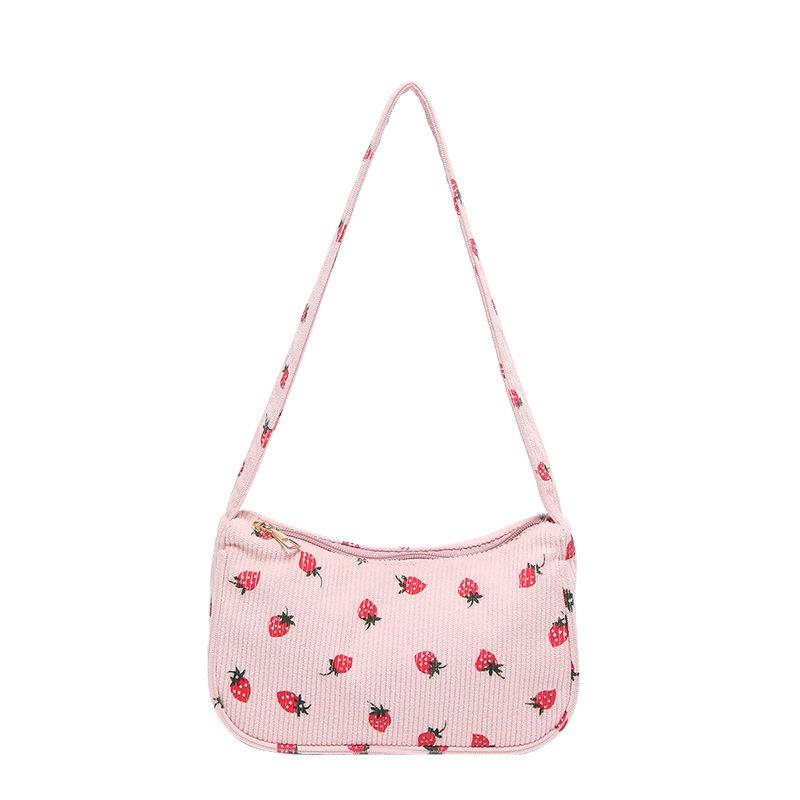 Literary and Versatile Girl's Armpit Bag, Casual Student's Simple Small Fresh Commuter Bag, Shoulder Bag