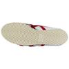 ONITSUKA TIGER Corsair Skórzane Odporne na Ścieranie Oddychające Niskie Codzienne Buty Unisex Białe Czerwone D713L-0123