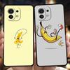 Phone Case Cover for Xiaomi Mi 17 Pro Max 15 14 13 12 11 Ultra 15T 14T 13T 12T 11T Pro Lite Soft TPU Bag Funny Bite Apple Banana