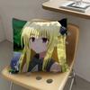 1pc Golden Darkness Anime Characters Pillow Case Fashion Square Pillowcase Bedroom Sofa Room Ins Decoration Leisure