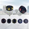 Motorrad Bremsflüssigkeitsbehälter Bremsflüssigkeitsbehälter Transparent Motorrad Bremsölbehälter Oberer Pumpenölbecher Mit CNC-Deckel