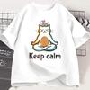Fun Cat Graphic Tshirts Humor Short Sleeve Tee Shirt for Unisex Unisex Vintage Fishing New Crew Neck Tshirts Funny Kitten Tshirt