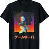 Sad Anime Girl Game Over Glitch Japanese Vaporwave T-Shirt