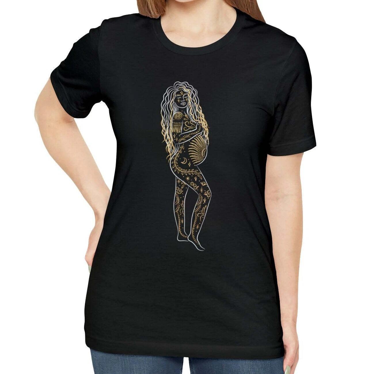 Mystical Pregnant Woman Shirt S