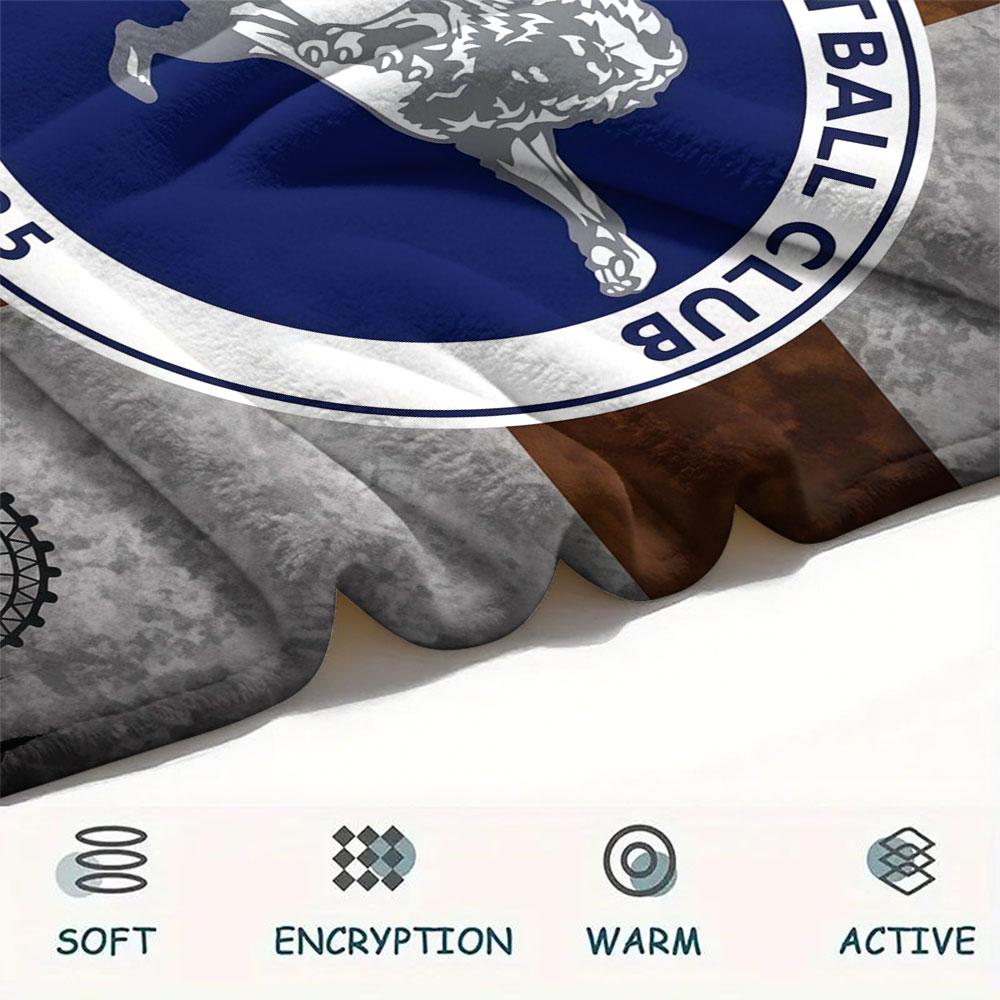 Coperta Football Club Millwall, Alta qualità, Confortevole per Tutte le Stagioni, Arredamento per la Casa, Calore e Comfort