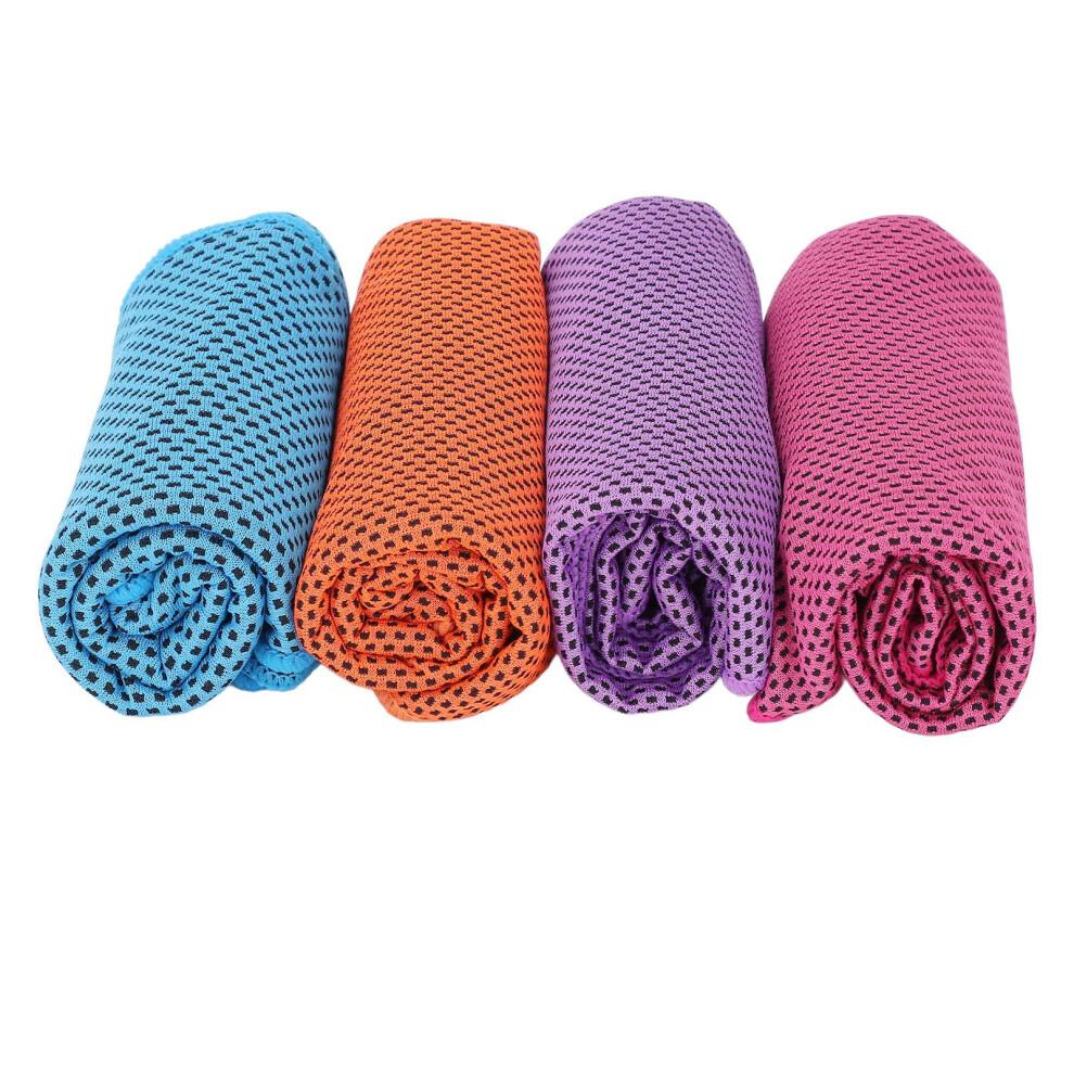 4pcs Cool Sports Towel Summer Cooling Sports Towel