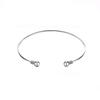 Cross-border Adjustable Metal Armlet Bracelet for Women & Men - Versatile High-end Jewelry Niche Accessory