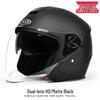 AD Unisex Electric Motorcycle Helmet - Winter Warmth, All-Season Safety, 3C Certified Half Helmet for Scooters