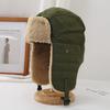 Lei Feng Hat Women's Winter Warm and Cold Ear Protection Cotton Hat Outdoor Riding Hat