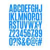 500 Pcs Letter Stickers 2 Inch Self Adhesive PVC Stickers Waterproof Alphabet Decals Mailbox Numbers Labels for Water Bottle