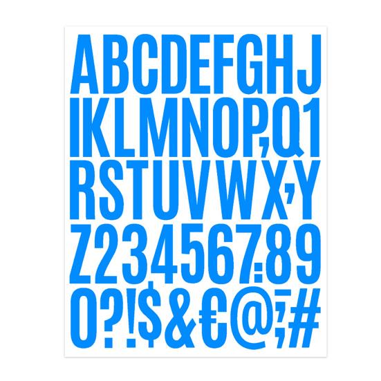 500 Pcs Letter Stickers 2 Inch Self Adhesive PVC Stickers Waterproof Alphabet Decals Mailbox Numbers Labels for Water Bottle