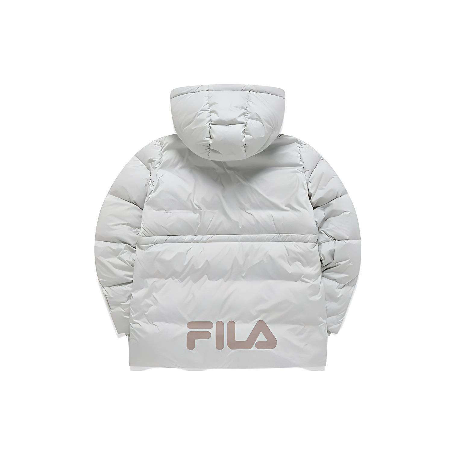 

New FILA Down Jackets Women s Stratum Gray F11W143905F-GY XXL