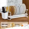 Nordic Aluminum Drill-Free Wall-Mounted Dish Rack