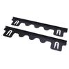 2PCS Stove Gap Fillers Stainless Steel 59.5CM Length Rain Proof Black Color Stove Counter Gap