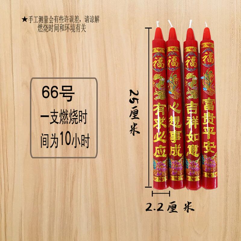 Красная цилиндрическая свеча Handon для лампы Будды