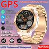 GPS Smart Watch ChatGPT AI 5ATM Waterproof Bluetooth Call Built-in Compass Altimeter Barometric Sport Watch with LED Flashlight