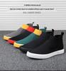 Men's Spring Canvas Slip-On High-Top Casual Shoes