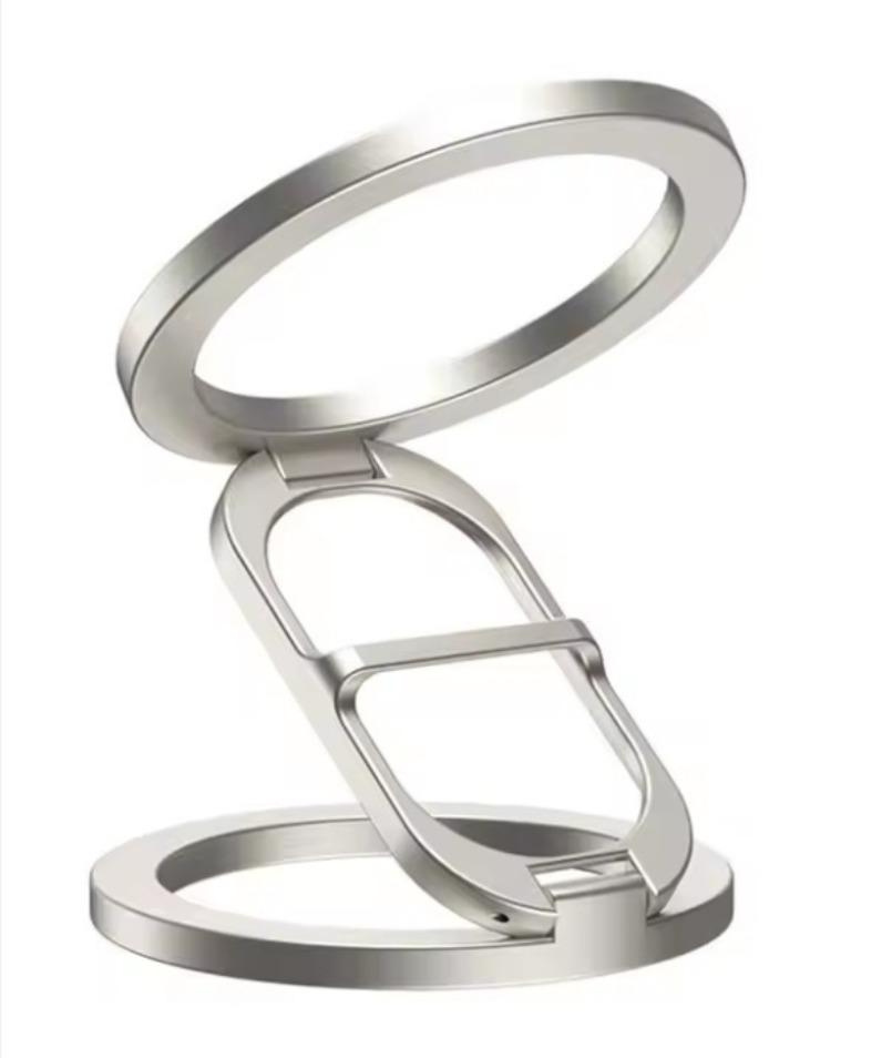 NEW Double-Sided Magnetic Phone Stand Ring Holder Kickstand Magnet Grip For Magsafe iPhone 16 15 14 13 12 Pro Max Gym Car Holder