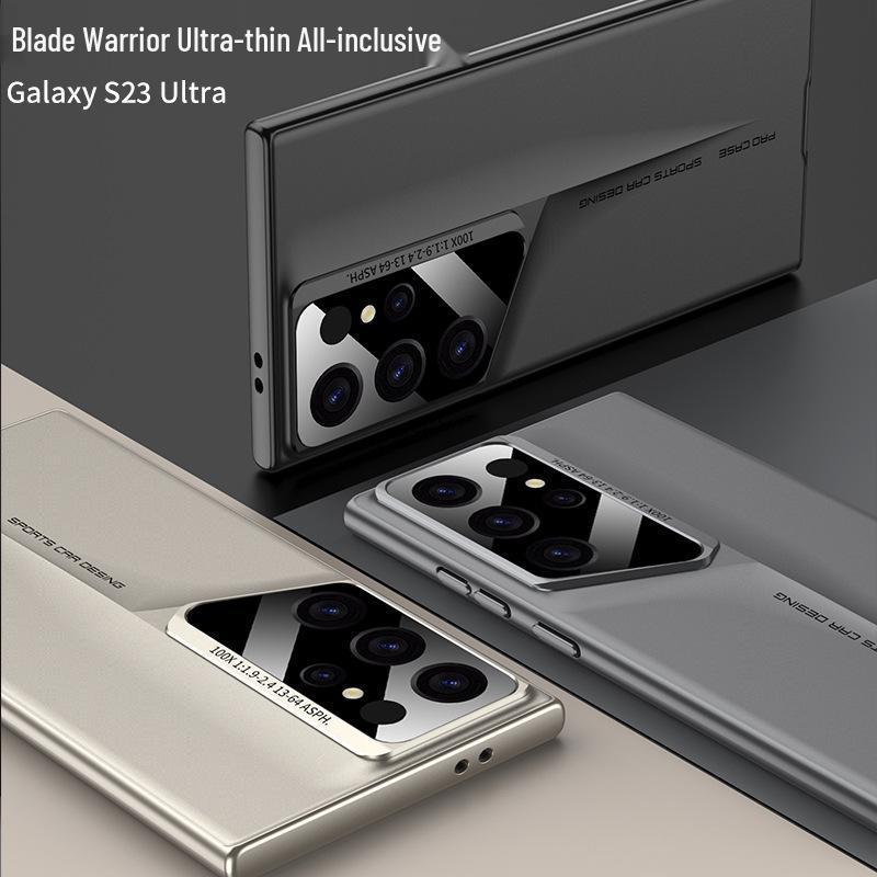 Samsung S25 Ultra-Thin Blade Warrior Matte Anti-Drop Hard Shell Phone Case