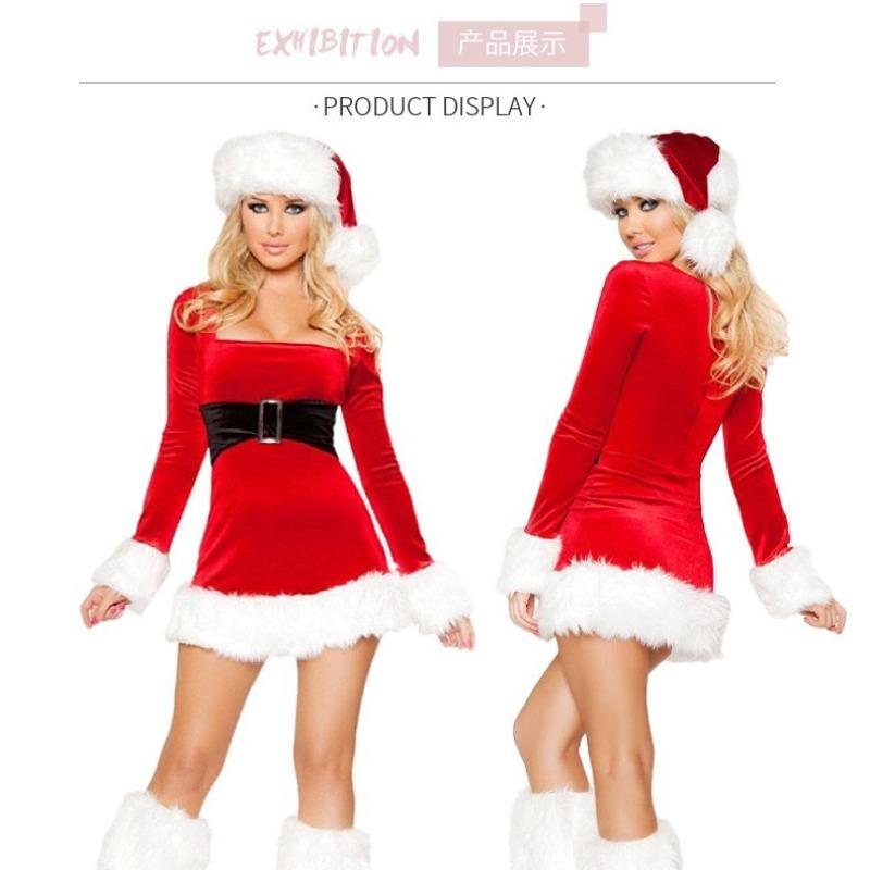 Halloween Ladies Christmas Stage Costume Lead Dance Sexy Christmas Costume Suit Performance Costume