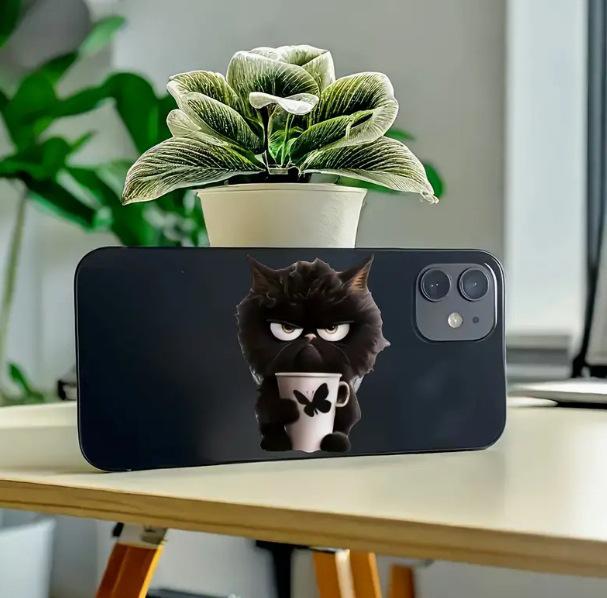 

Cute Cat Lightweight Luxury Phone Holder, Portable & Convenient