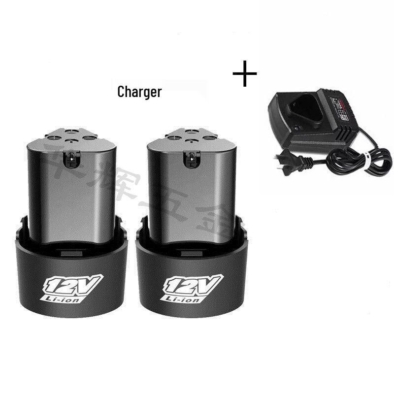 12V Large Capacity Universal Lithium Battery for Pistol Drills with Charger
