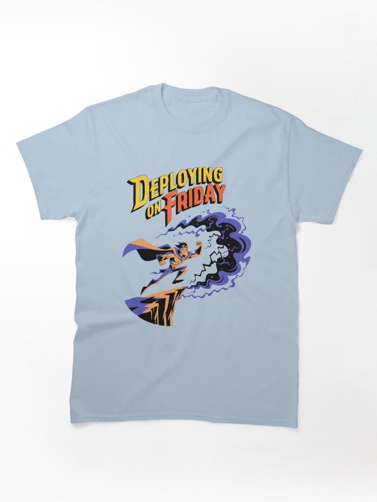 Portal Hero Jumping Into Portal Void Classic T-Shirt