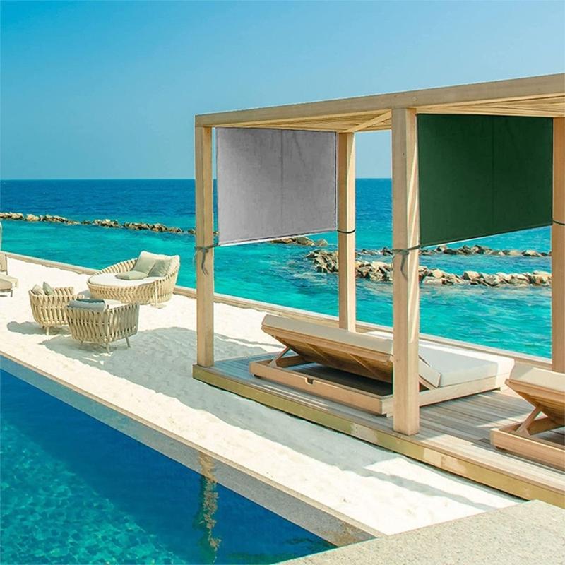 Universal Gazebo Replacement Canopy Waterproof 190T Polyester Fabric Fit Most Outdoor Patios Shelter Top For All Weather Protective