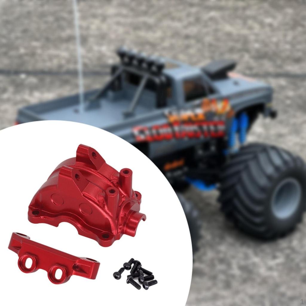1:10 skala RC Auto Metall Getriebe Vorne Getriebe Fall Abdeckung Upgrade Kit Differential für TT02